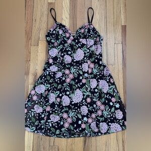 Guess Women's Dress with Embroidery flowers